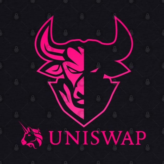 Uniswap UNI coin Crypto coin Crytopcurrency by JayD World